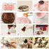Hot Chocolate Melting Pot Electric Fondue Melter Machine DIY Baking Tool  Pink European regulation 220V