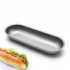 Hot Dog Mold Bun Pan Bread Mould Non Stick Bakeware Kitchen Accessories Silver
