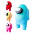 Hot Game Among Us Plush Toys Soft Animal Stuffed Doll Cute Among Us Plushie Figure Toys for Children Kids Christmas Gift 10cm red