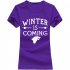 Hot Sale Kawaii Printed Game of Thrones women T Shirt summer Casual cotton Tops tees fashion harajuku brand female punk t shirt