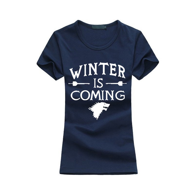 Hot Sale Kawaii Printed Game of Thrones women T Shirt summer Casual cotton Tops tees fashion harajuku brand female punk t-shirt