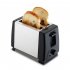 Household 2 Slice Toaster With 28mm Extra Wide Slots 6 Levels Settings Stainless Steel Automatic Mini Toast Boost EU plug 220V