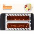 Household 2 Slice Toaster With 28mm Extra Wide Slots 6 Levels Settings Stainless Steel Automatic Mini Toast Boost EU plug 220V