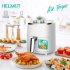 Household Air Fryer 4 8l Large Capacity Automatic Cooking Accessories For Healthy Oil free Low Fat Cooking white EU plug