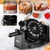 Household Cake Machine  Stainless Steel Rotating Cake Maker With Non stick Plate  1800W Even Heating  Locking And Cool Touch Handles  For Commercial Use  EU Plu