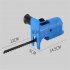 Household Electric  Drill Modified Accessories Saw Reciprocating Blade Saw Drill Woodworking Tools Blue