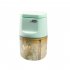 Household Electric  Food  Crusher Mini Garlic Press Garlic Crusher Vegetable Chopper For Kitchen blue