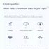 Household Folding Fan With Led Light Portable Multi function Wall Mounted Rechargeable Rotating Ceiling Fan  without lights 