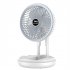 Household Folding Fan With Led Light Portable Multi function Wall Mounted Rechargeable Rotating Ceiling Fan  without lights 