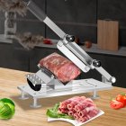 Household Lamb Slicer 0.3-15mm Adjustable Stainless Steel Beef Mutton Rolls Cutter Frozen Meat Cutting Machine automatic