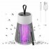 Household Mosquito Killer Fast Effective Usb Rechargeable Indoor Outdoor Electric Shock Mosquito Trap White gray standard  plug in 