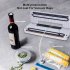 Household Vacuum Sealer With Dry Moist Modes Automatic Food Sealer Machine For Food Storage Preservation black US plug 110V