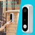 Household WiFi Wireless Visual Door Bell 1080P Smart Camera Phone Intercom for Home Security white