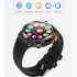 Ht17 Smart Watch 1 46 Inch Full Touch Color Screen Outdoor Sport Fitness Tracker Blood Oxygen Monitor Blue
