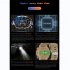 Ht17 Smart Watch 1 46 Inch Full Touch Color Screen Outdoor Sport Fitness Tracker Blood Oxygen Monitor Blue