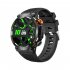 Ht17 Smart Watch 1 46 Inch Full Touch Color Screen Outdoor Sport Fitness Tracker Blood Oxygen Monitor Blue