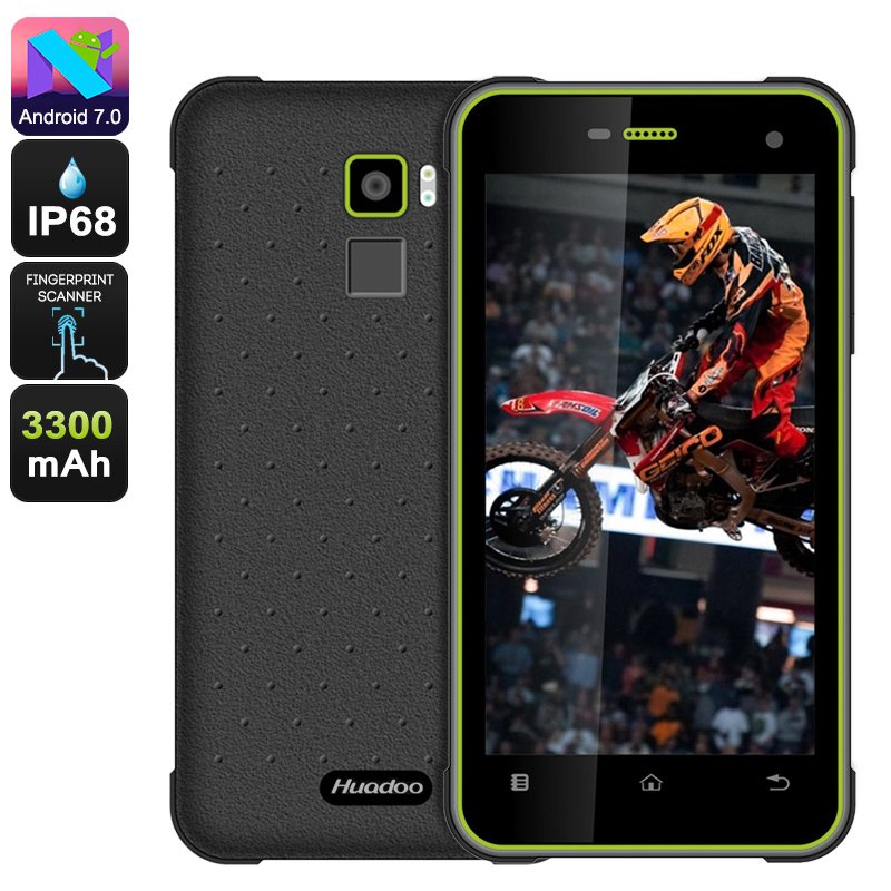 Huadoo HG11 Rugged Phone (Green)
