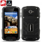 Huadoo V3 Waterproof Rugged Phone has an IP68 Rating  a 4 Inch Display  MTK6582 1 3GHz Quad Core CPU  1GB of RAM as well as Android 4 4 operating system