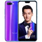 Huawei Honor 10 6 128GB Smartphone 5 84 inch Android 8 1 Octa Core Mobile Phone Face ID NFC 3400mAh Battery Chinese OTA Blue