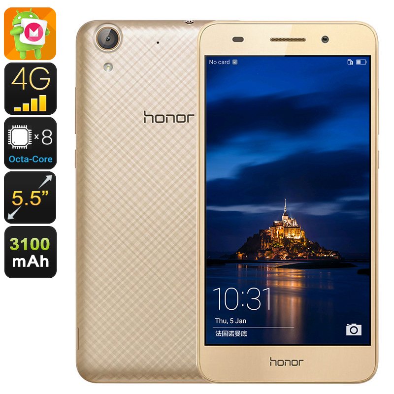 Huawei Honor 5A Smartphone (Gold)