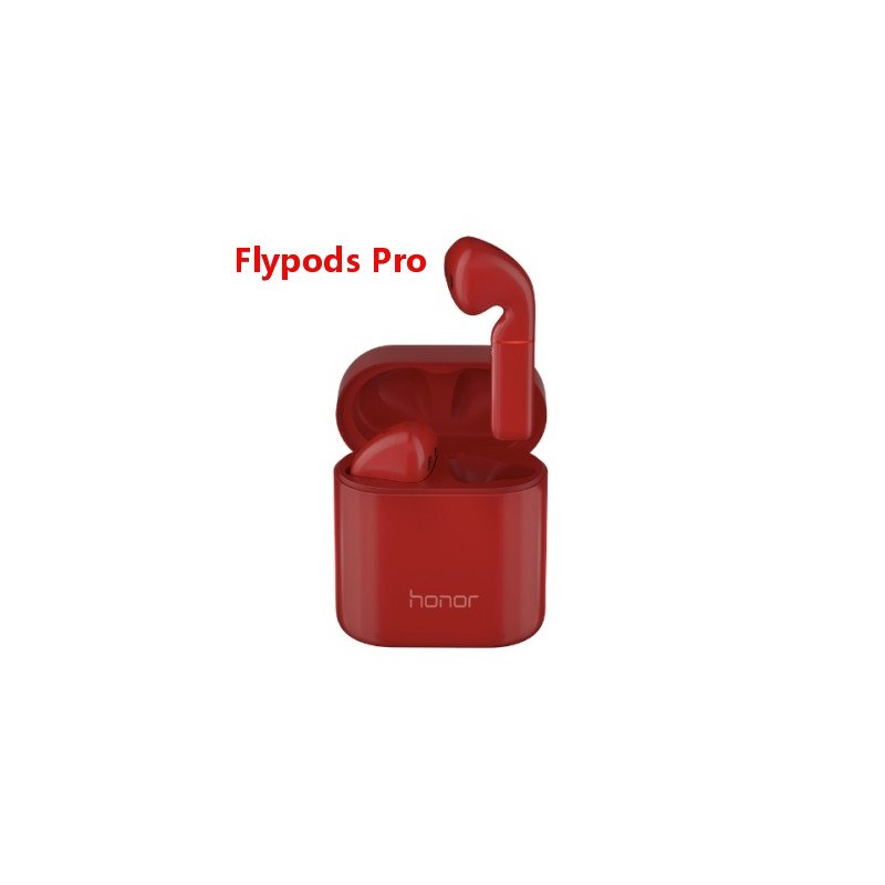 Original HUAWEI Honor Flypods Pro Wireless Earphone Hi-Fi HI-RES WIRELESS AUDIO Waterproof IP54 Wireless Charge Bluetooth 5.0 red