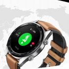 Huawei Watch GT Smart watch Support GPS 14 Days Battery Life 5 ATM Water Proof Phone Call Heart Rate Tracker for Android iOS brown 46mm