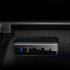 Hub Docking Station for Tesla Model 3   Y Car Charger Splitter Type c Expansion Dock Auto Accessories Black