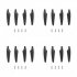 Hubsan H117S Zino RC Drone Quadcopter Spare Parts Quick Release Foldable Propeller Props Blades Set