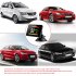 Hud Head up Display P16 Obd Car Water Temperature Digital Display Fuel Consumption Gps Speed Projector Gauge black