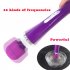 Huge Magic Wand Vibrators USB Charge Big AV Stick Female G Spot Massager Clitoris Stimulator Adult Sex Toys black