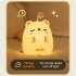 Hugging Bear Night Light With Usb Charging Cable Remote Control Animal Bedside Lamp Built in 1200mAh Battery Silicone Night Light For Kids Boys   Girls Pat mone