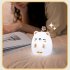 Hugging Bear Night Light With Usb Charging Cable Remote Control Animal Bedside Lamp Built in 1200mAh Battery Silicone Night Light For Kids Boys   Girls Pat mone