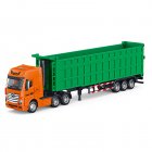 Huina 1:50 Dump Truck Model Toys Container Truck Engineering Vehicle Toys For Boys Gifts Collection 1731/1732 1731 green