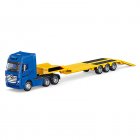 Huina 1:50 Engineering Vehicle Toys Children Flatbed Trailer Oil Tanker Model Ornaments For Boys Gifts 1730/1733 1730 yellow