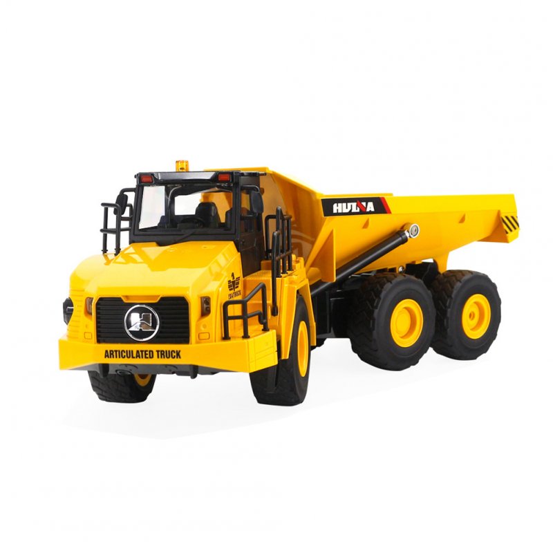 Huina 1553 1:16 RC Dump Truck 11-Channel Electric Engineering Vehicle Model Toy