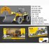 Huina 1586 1 18 Remote Control Snowplow Simulation Electric Engineering Vehicle Toys