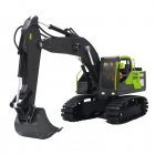 Huina 1661 1:18 Remote Control Engineering Vehicle Electric Excavator Toys