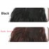 Human  Hair  Toppers Over the head Hair Replacement Piece Invisible Seamless Covering Clip on Hair Topper Natural black