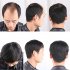 Human Wig Hair Topper Toupee Clip Hairpiece Lace Top Wig for Men Natural black 16x18