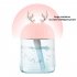 Humidifier Usb Mini Mute Bedroom Car Spray Water Replenisher Pink Normal specifications