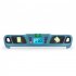 Hw 200 Digital Angle Finder Torpedo Level Protractor Ltd Backlight Inclinometer with Inverted Display Function Blue