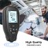 Hw 300 Digital Coating Thickness Gauge 0 2000um Automotive Paint Film Thickness Tester Resolution 0 01mm Black