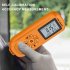 Hw 300s Coating Thickness Gauge 0 2000um Thickness Measuring Tool Digital Lcd Display Resolution 0 01mm Orange