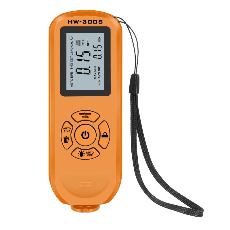 Hw-300s Coating Thickness Gauge 0-2000um Thickness Measuring Tool