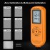 Hw 300s Coating Thickness Gauge 0 2000um Thickness Measuring Tool Digital Lcd Display Resolution 0 01mm Orange