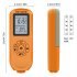 Hw 300s Paint Thickness Gauge Digital Meter High Precision Powder Coating Thickness Meter Measuring Tool Orange