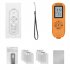 Hw 300s Paint Thickness Gauge Digital Meter High Precision Powder Coating Thickness Meter Measuring Tool Orange