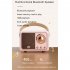 Hw11 Bluetooth compatible Speaker Portable Classical Retro Mini Audio Card Radio Wireless Travel Music Player black