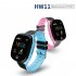 Hw11 Gps Smart Watch Children Waterproof Sports Photo Smartwatch Touch screen Anti lost Gps Safe Locator blue