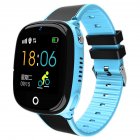 Hw11 Gps Smart Watch Children Waterproof Sports Photo Smartwatch Touch screen Anti lost Gps Safe Locator blue